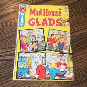 Vintage (1973) Archie giant Series Mad House Glads